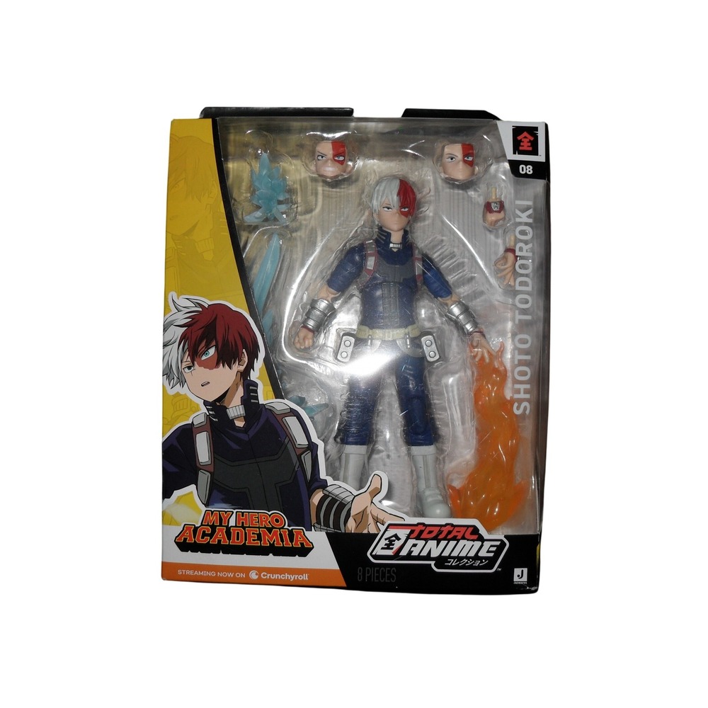 My Hero Academia Shoto Todoroki Total Anime Jazwares Figure 08 NIB Sealed